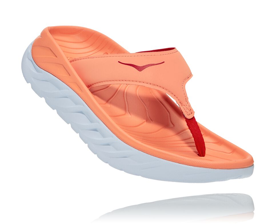 Hoka One One ORA Recovery Flip Flop Dam Cantaloupe / Fiesta | 30EKIOZJL