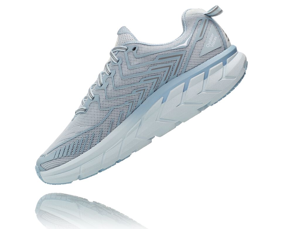 Hoka One One OV Clifton Stabila Löparskor Dam Mist | 46SUPBIGJ