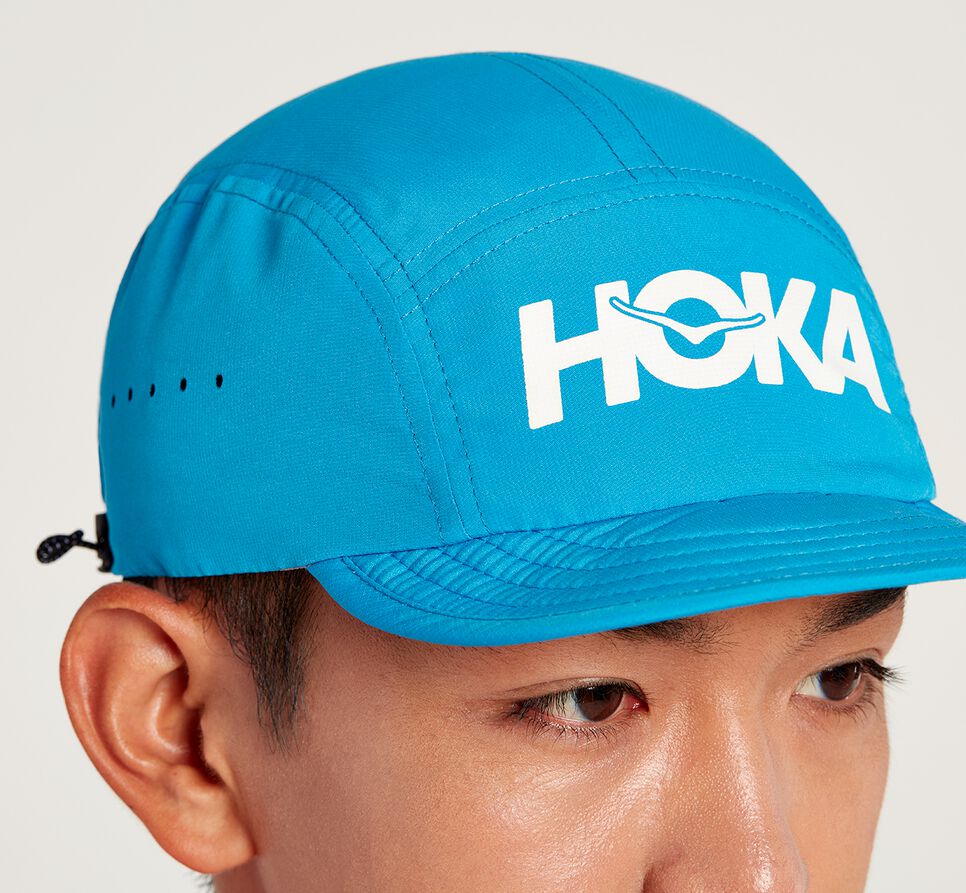 Hoka One One Packable Trail Hat Unisex Blå | 74NSRZOYH