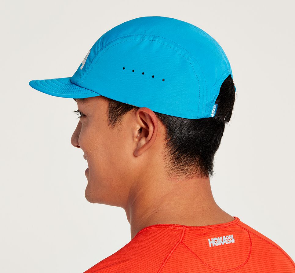 Hoka One One Packable Trail Hat Unisex Blå | 74NSRZOYH