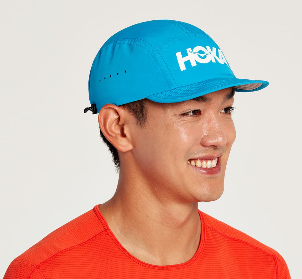 Hoka One One Packable Trail Hat Unisex Blå | 74NSRZOYH