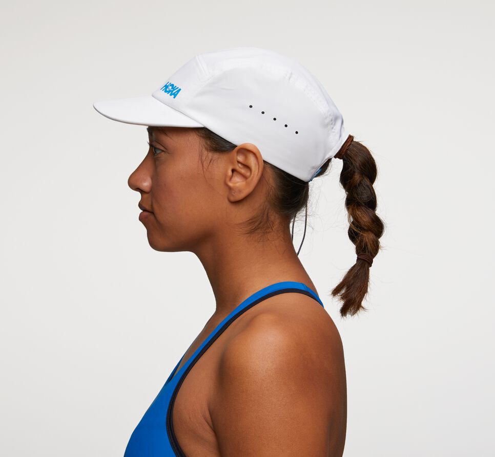 Hoka One One Performance Hat Unisex Vita Blå | 04OKDWQLF