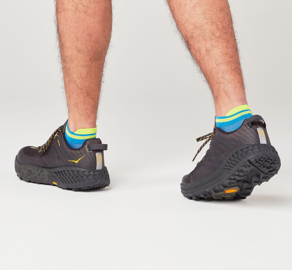 Hoka One One Performance No-Show Strumpor Unisex Blå | 46ZEICFRS