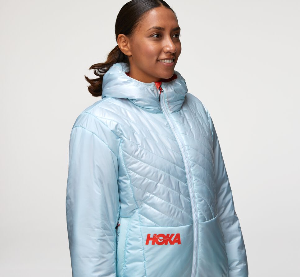 Hoka One One Puffy Jacka Unisex Blå | 26BCJNIOT