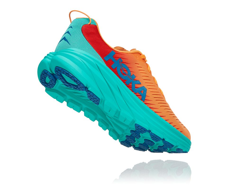 Hoka One One Rincon 3 Stabila Löparskor Herr Orange | 50BNCSEOK