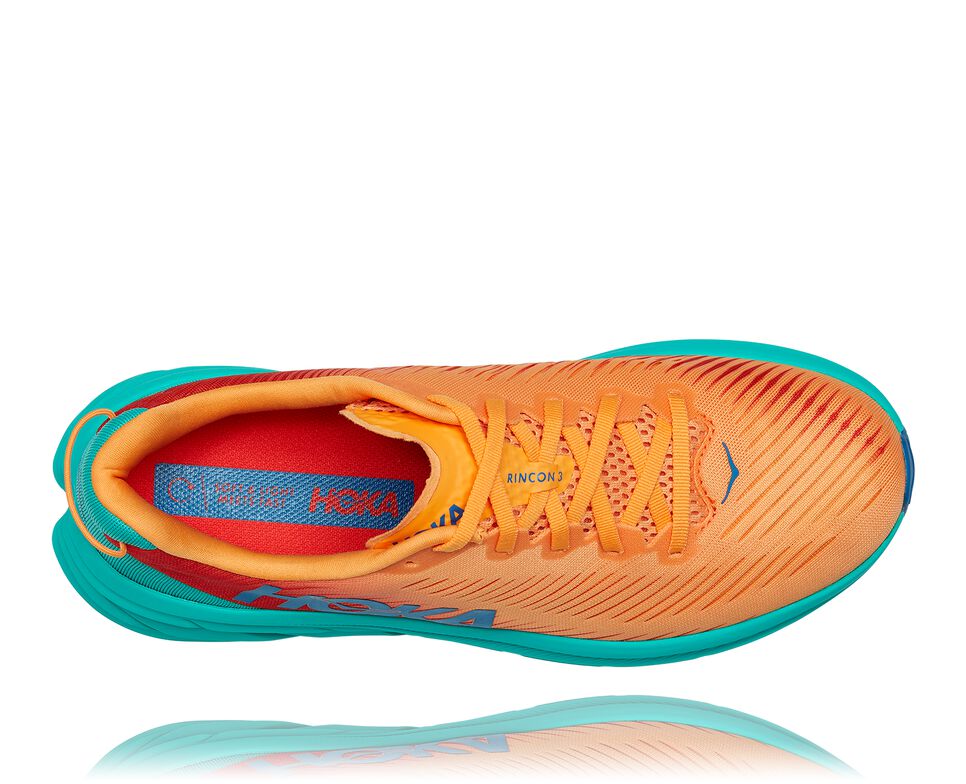 Hoka One One Rincon 3 Stabila Löparskor Herr Orange | 50BNCSEOK