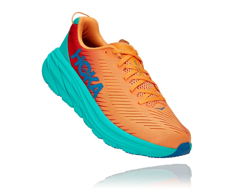 Hoka One One Rincon 3 Stabila Löparskor Herr Orange | 50BNCSEOK