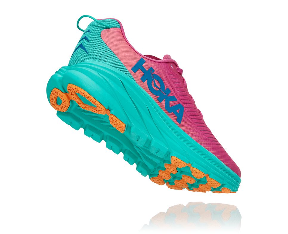 Hoka One One Rincon 3 Stabila Löparskor Dam Rosa | 83IXEZWND