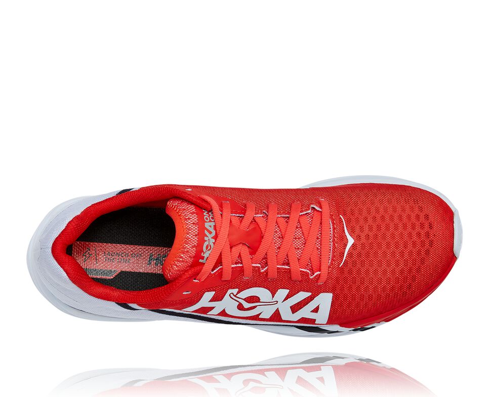 Hoka One One Rocket X Stabila Löparskor Unisex Svarta | 52TXQHZBP