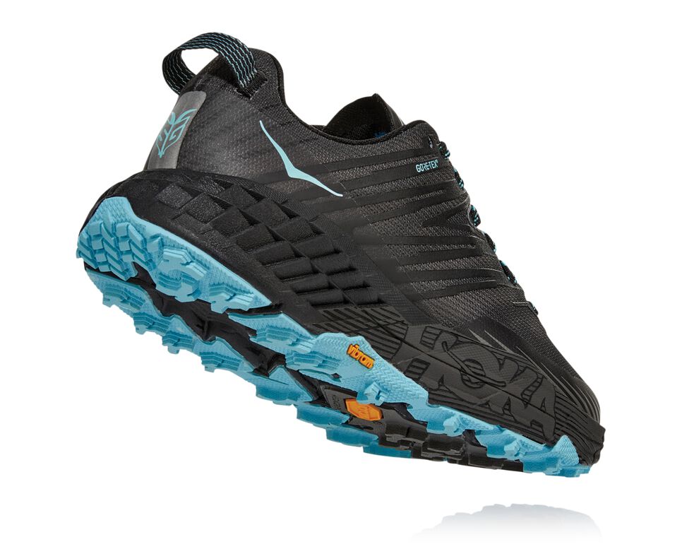 Hoka One One Speedgoat 4 GORE-TEX Trail löparskor Dam Mörkgrå | 01TWEAJZV