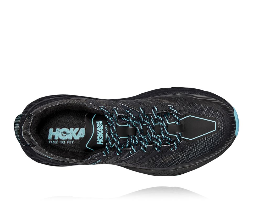 Hoka One One Speedgoat 4 GORE-TEX Trail löparskor Dam Mörkgrå | 01TWEAJZV