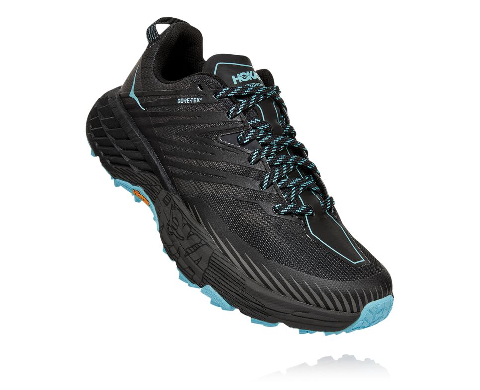 Hoka One One Speedgoat 4 GORE-TEX Trail löparskor Dam Mörkgrå | 01TWEAJZV