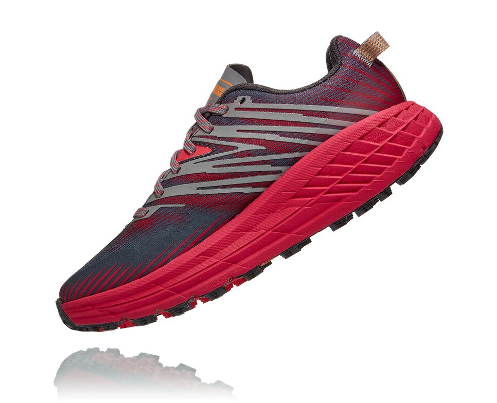 Hoka One One Speedgoat 4 Trail löparskor Dam Rosa | 29FGPVHDT