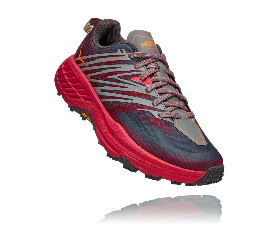 Hoka One One Speedgoat 4 Trail löparskor Dam Rosa | 29FGPVHDT