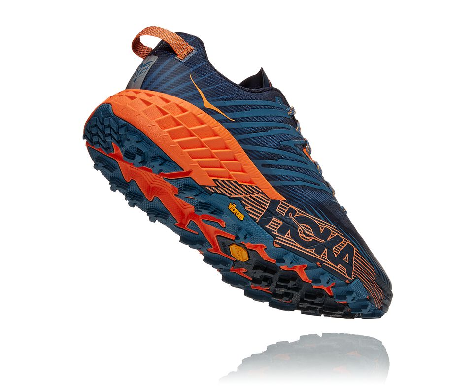 Hoka One One Speedgoat 4 Trail löparskor Herr Orange | 34FHAVYRM