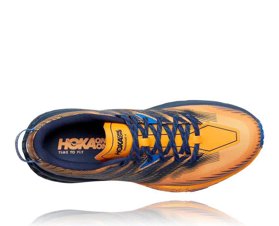 Hoka One One Speedgoat 4 Trail löparskor Herr Svarta | 76ZSJXPNB