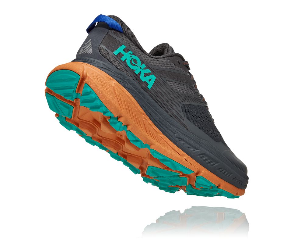 Hoka One One Stinson Atr 6 Trail löparskor Herr Castlerock / Desert Sun | 17JRSHCTX