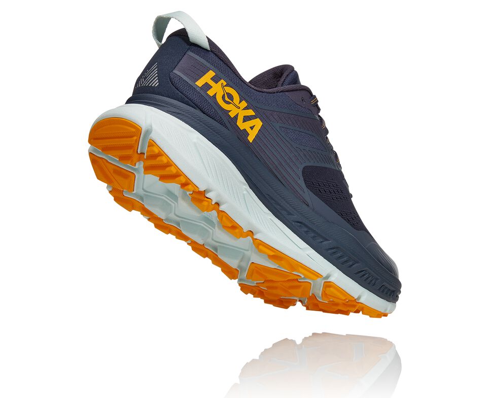 Hoka One One Stinson Atr 6 Trail löparskor Herr Blå | 38BSATGLP