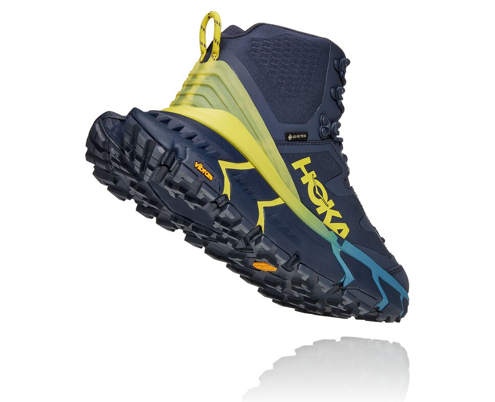 Hoka One One TenNine Hike GORE-TEX Vandringskängor Herr Blå Gröna | 28EWXQOCG