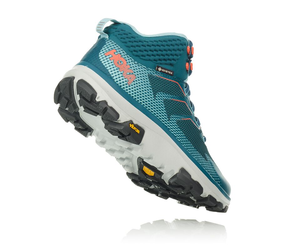 Hoka One One Toa GORE-TEX Vandringskängor Dam Dragonfly / Aqua Haze | 14OJMVWGF