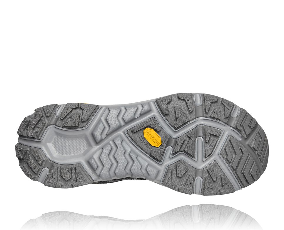 Hoka One One Toa GORE-TEX Vandringskängor Herr Charcoal Gray / Fiesta | 74JTOMEUC