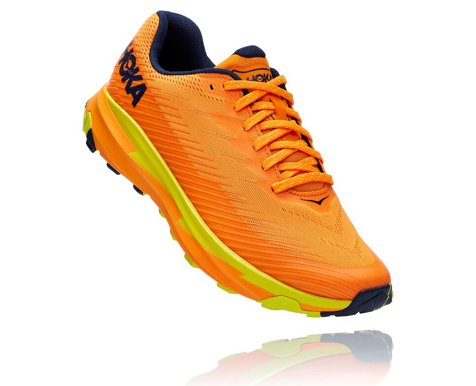 Hoka One One Torrent 2 Trail löparskor Herr Bright Marigold / Evening Primrose | 86HXIQVOU