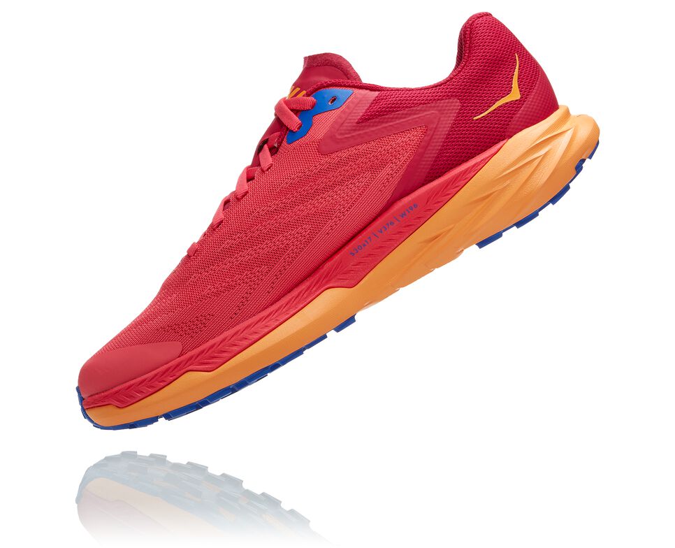 Hoka One One Zinal Trail löparskor Dam Rosa Orange | 59YHDJNCF