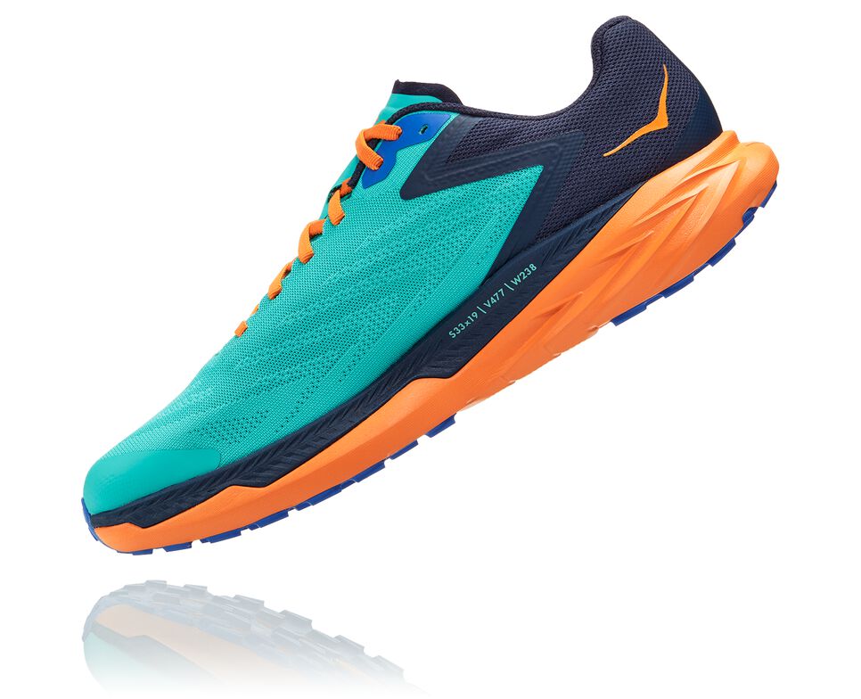 Hoka One One Zinal Trail löparskor Herr Atlantis / Outer Space | 13RLIXTWB