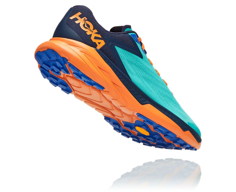 Hoka One One Zinal Trail löparskor Herr Atlantis / Outer Space | 13RLIXTWB